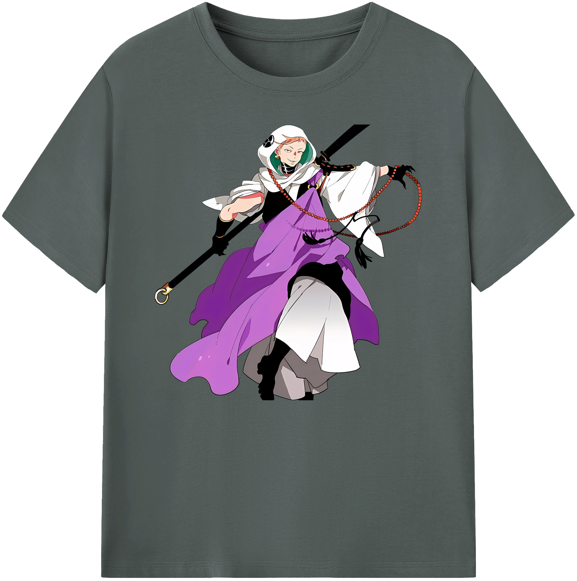 （画像用） 刀剣乱舞 Touken Ranbu 綿100％ メンズ半袖Tシャツ｜肌触りやわらか＆通気性